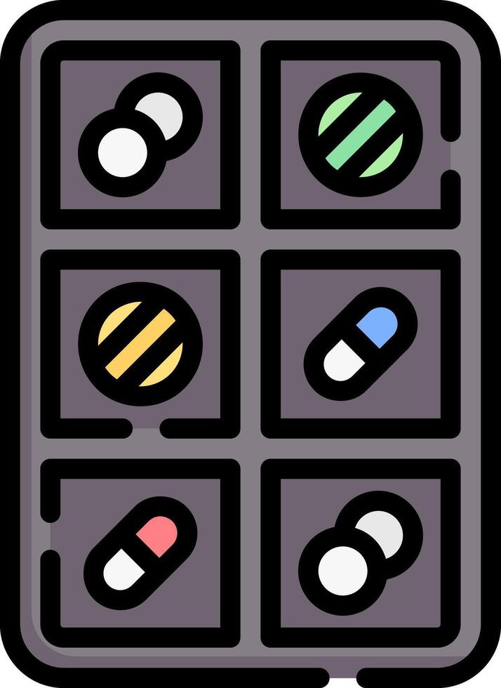 pills illustration design vector