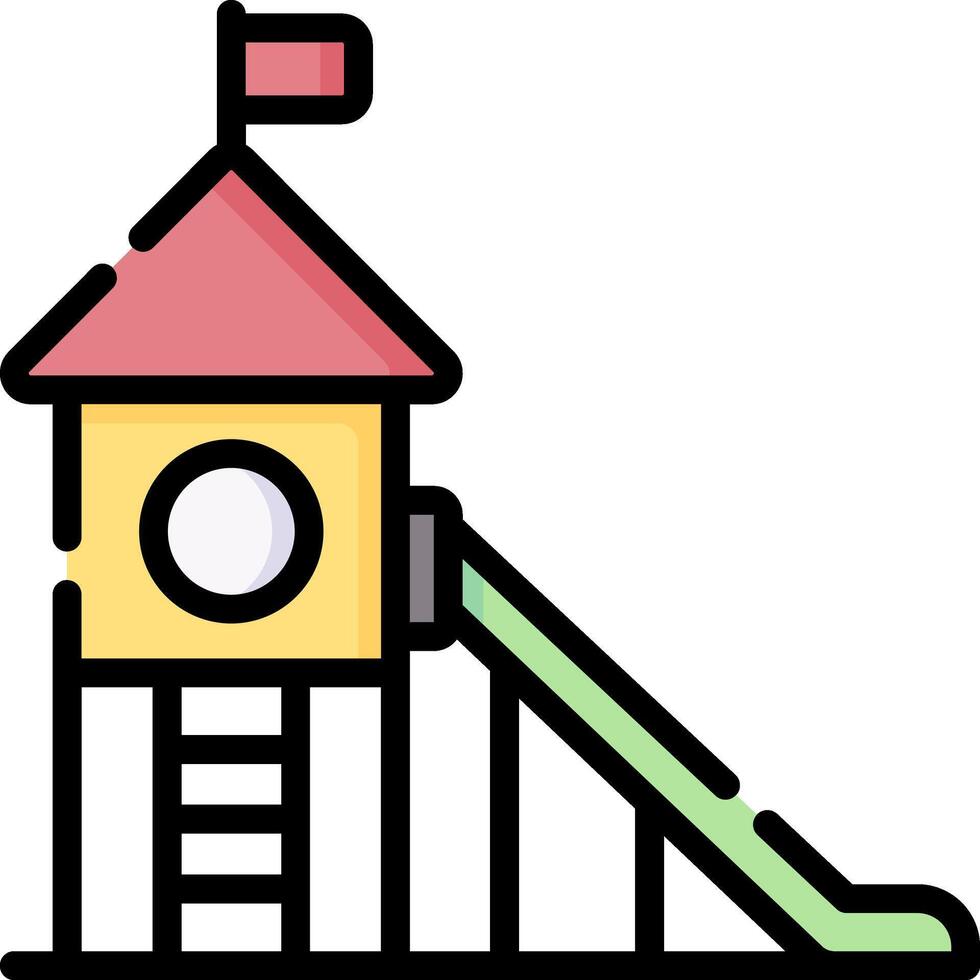 playground illustration design vector