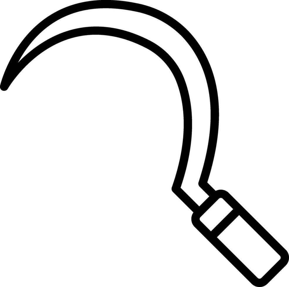 Sickle illustration design vector