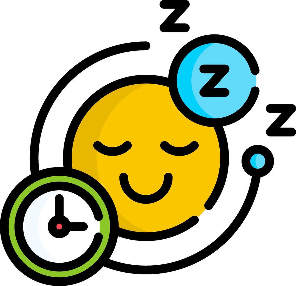 sleep illustration design vector