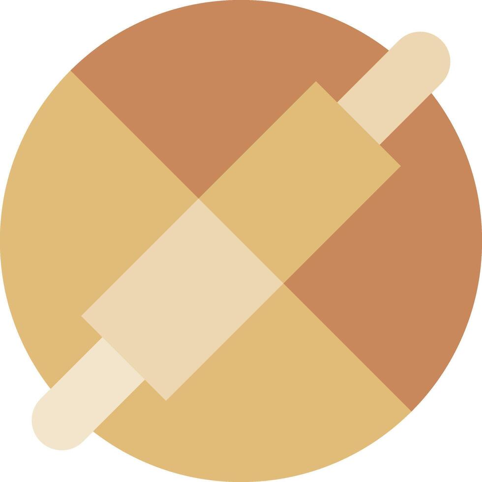 rolling pin illustration design vector