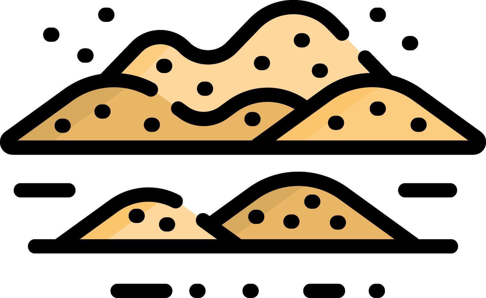 sand illustration design vector