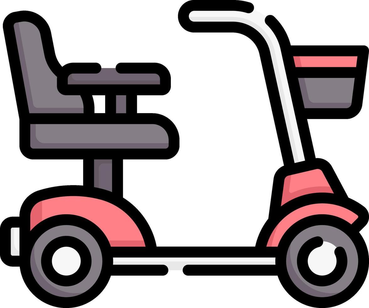 scooter illustration design vector
