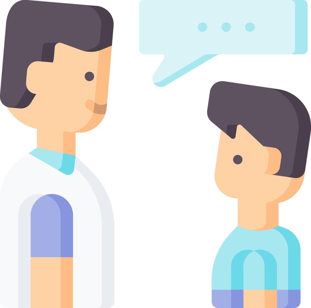talking illustrillustration design vector