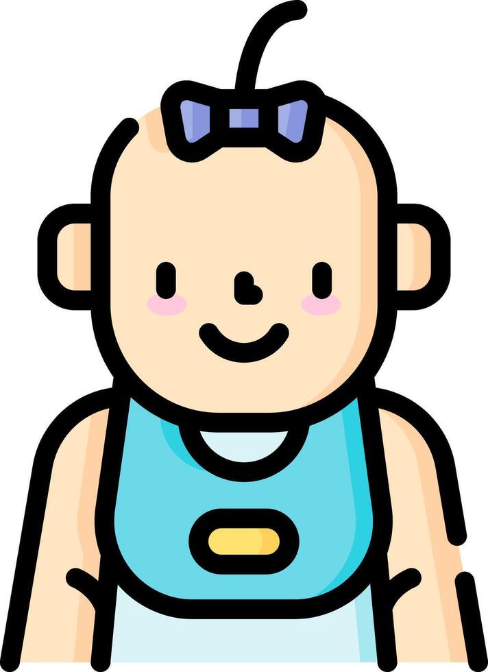 baby illustration design vector