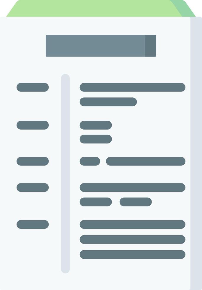 CV illustration design vector