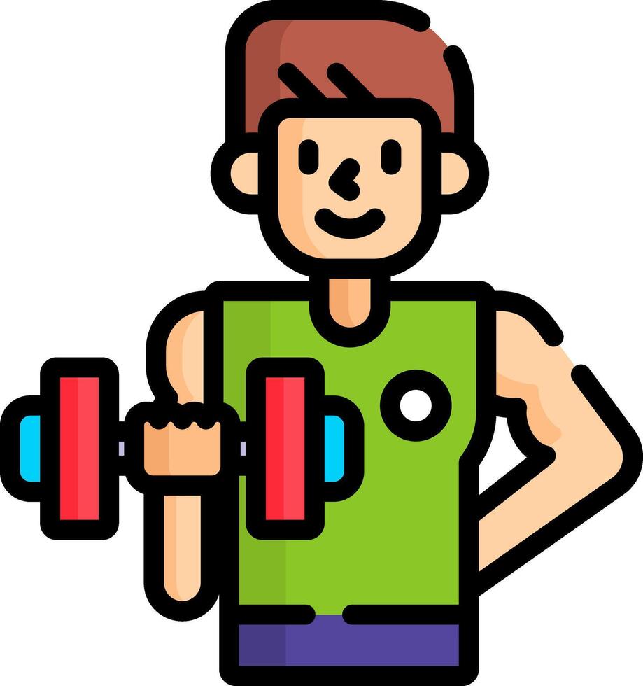 trainer illustration design vector