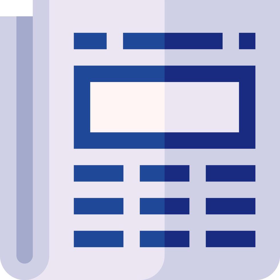 newspaper illustration design vector
