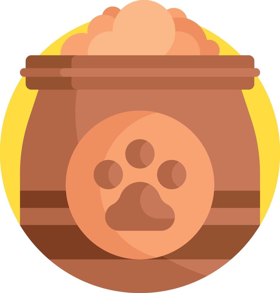 pet food illustration design vector