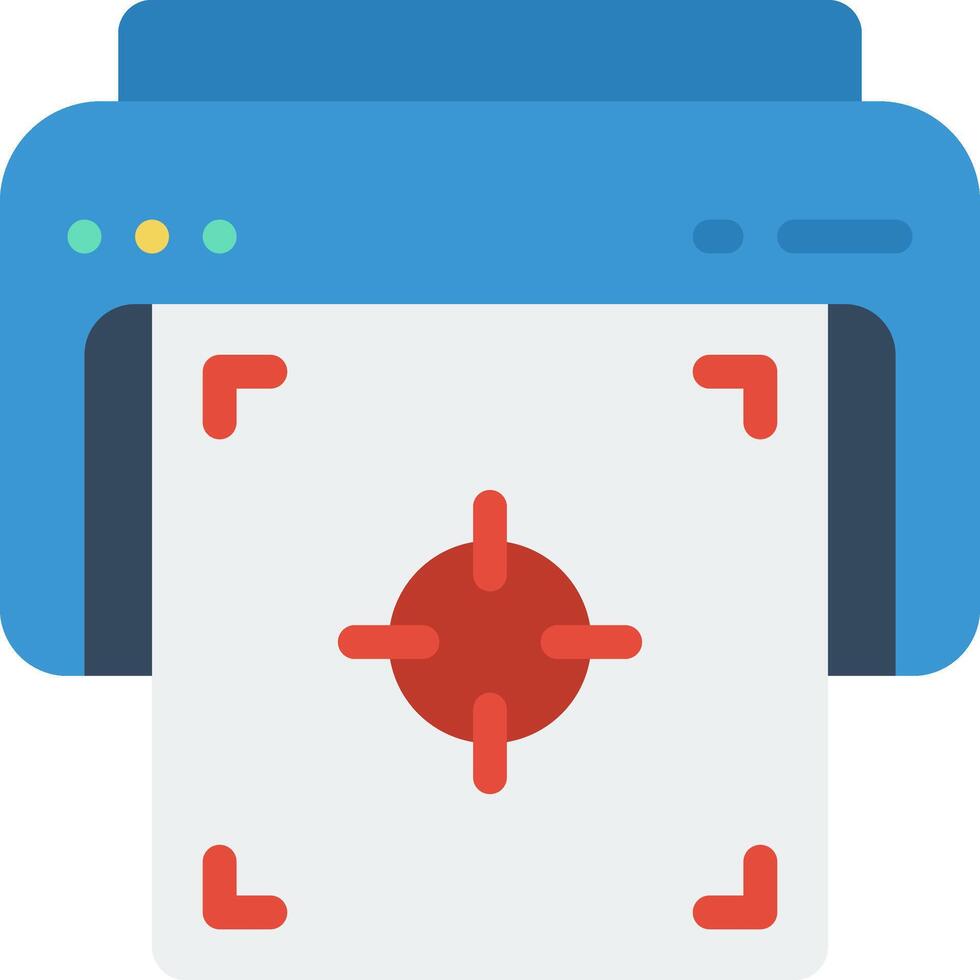 printer illustration design vector
