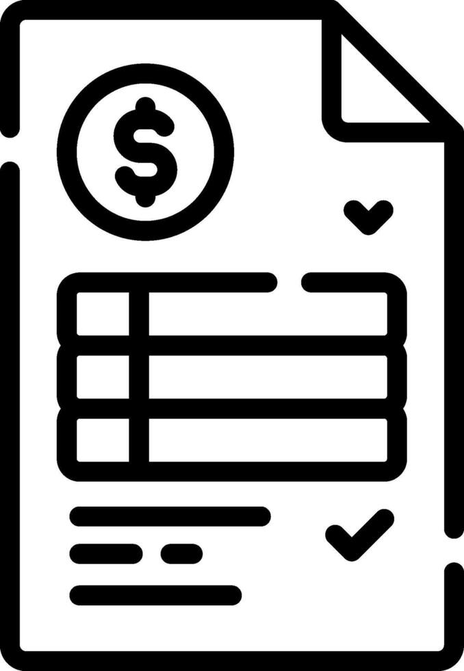 invoice illustration design vector