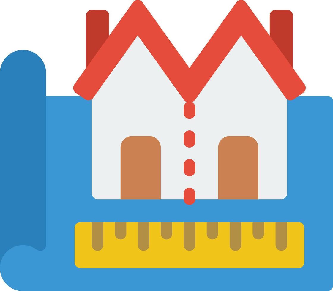 blueprint illustration design vector
