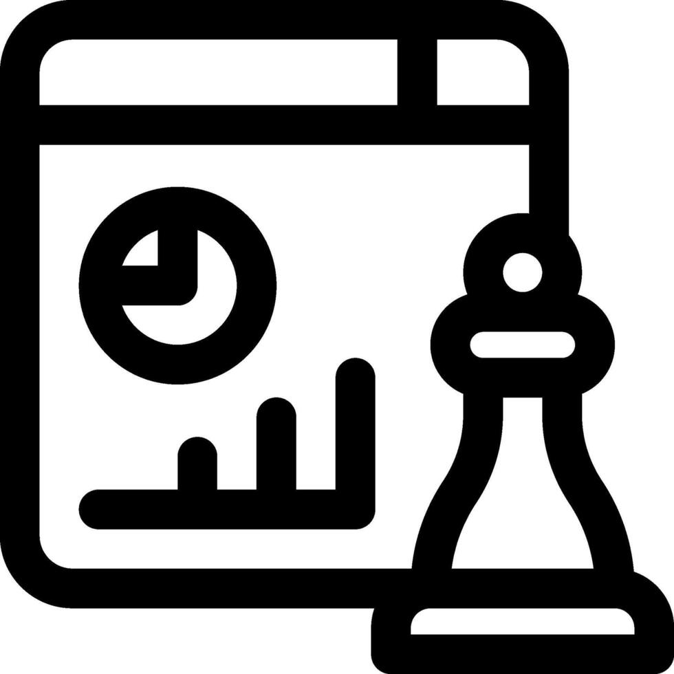 strategy illustration design vector