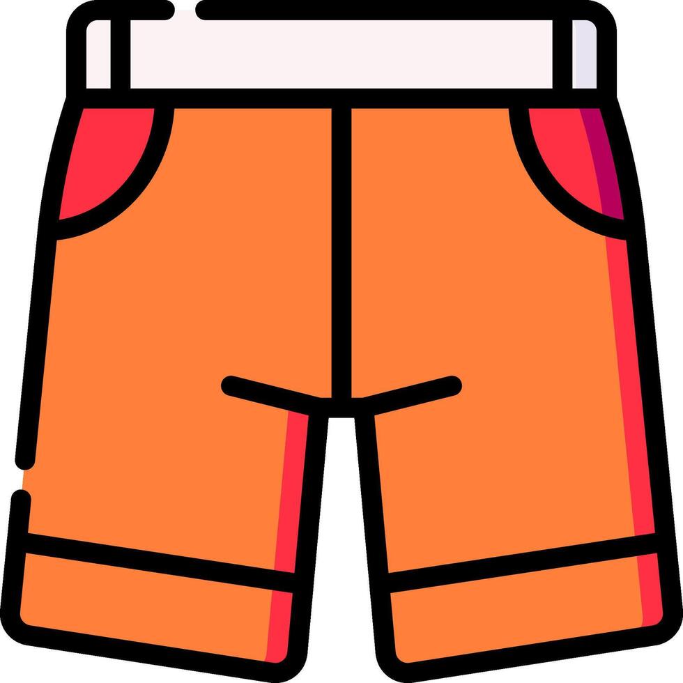 shorts illustration design vector