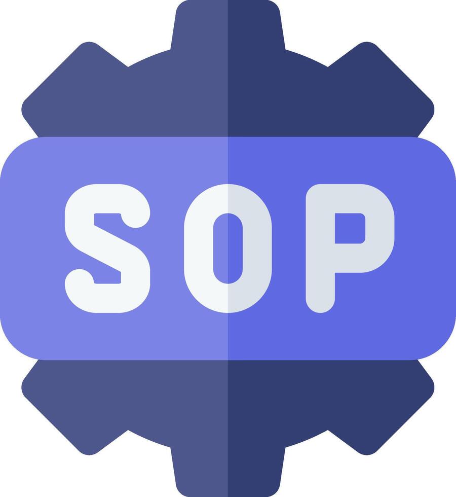 sop illustration design vector