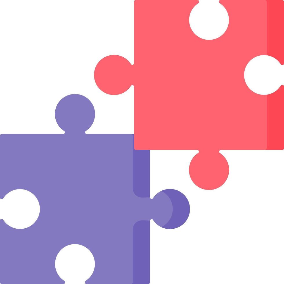 puzzle illustration design vector