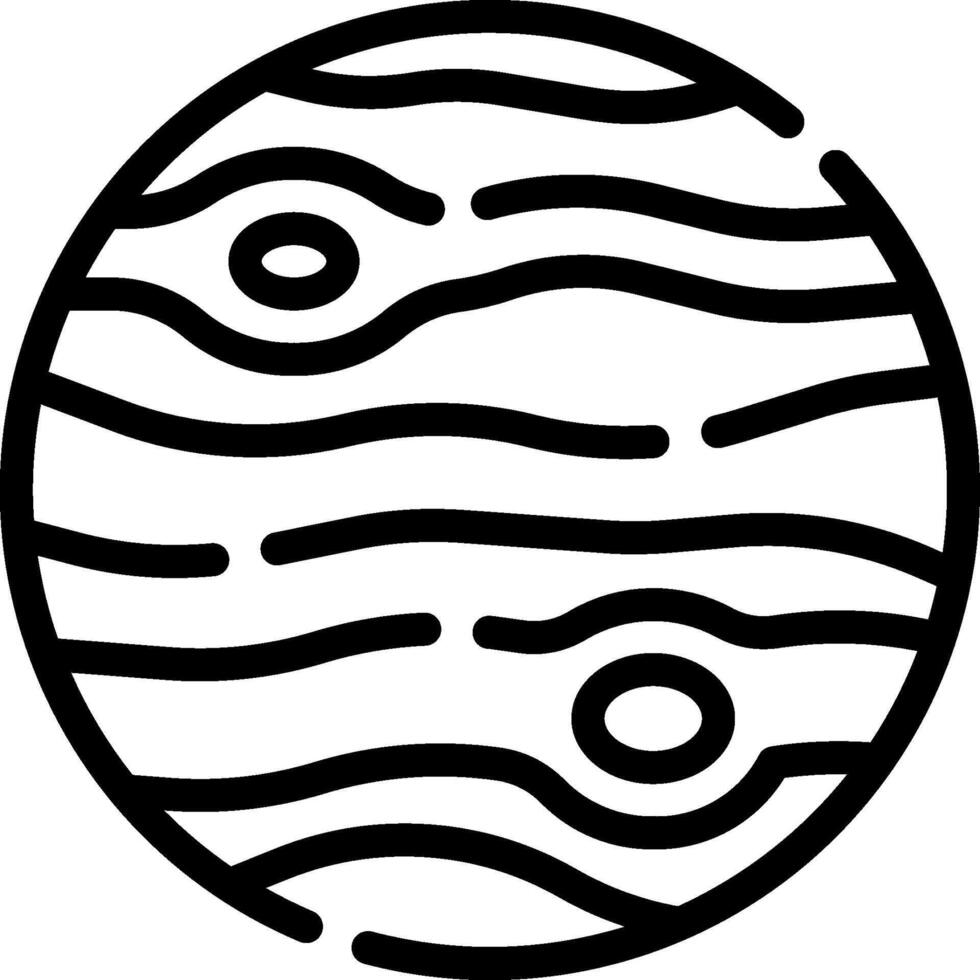 jupiter illustration design vector