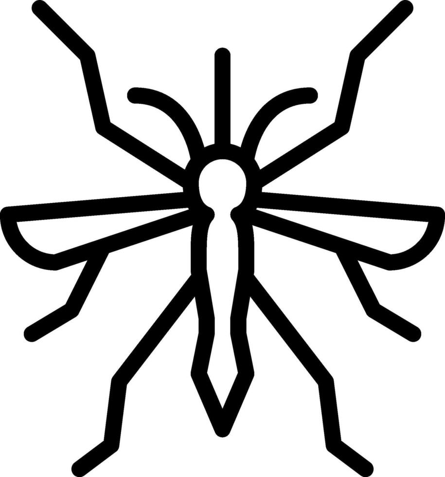 mosquito illustration design vector