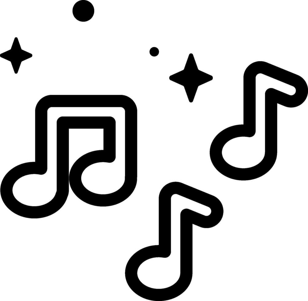 musical notes illustration design vector