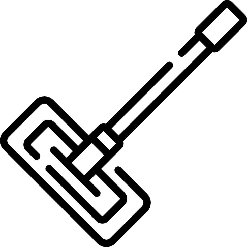 floor mop illustration design vector