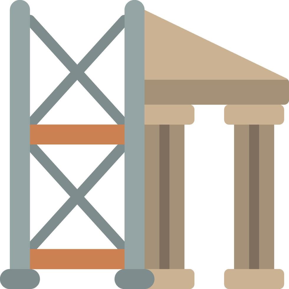 scaffolding illustration design vector
