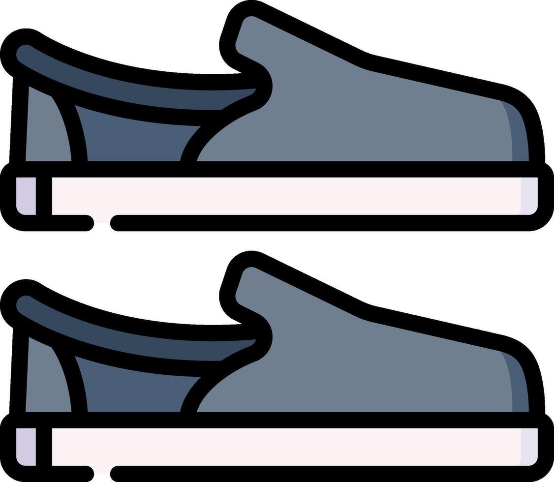 shoes illustration design. vector
