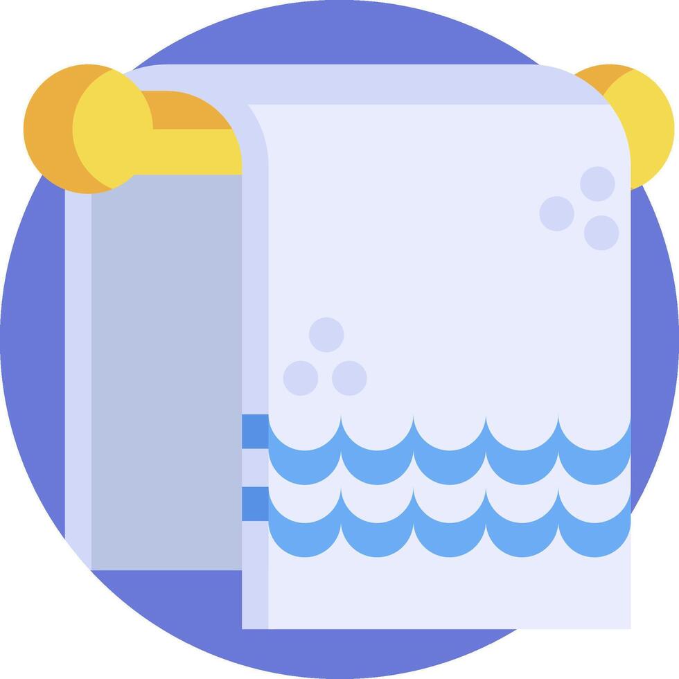 towel illustration design vector