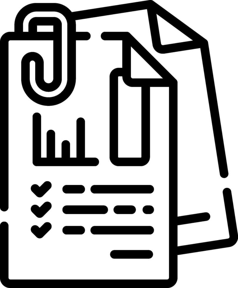 business report illustration design vector