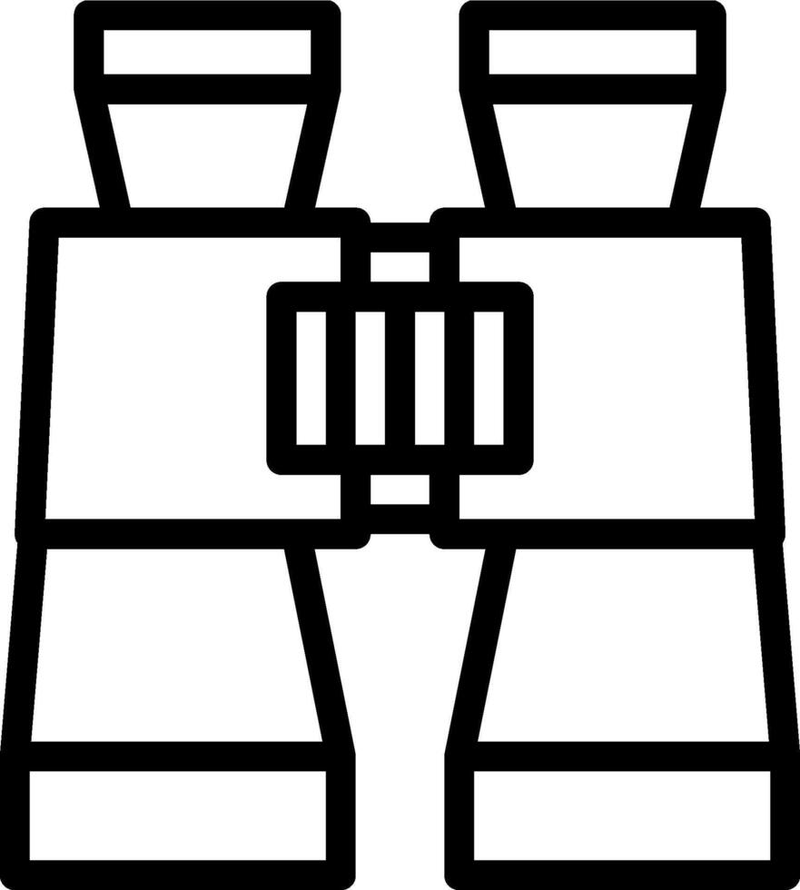 binocular illustration design vector