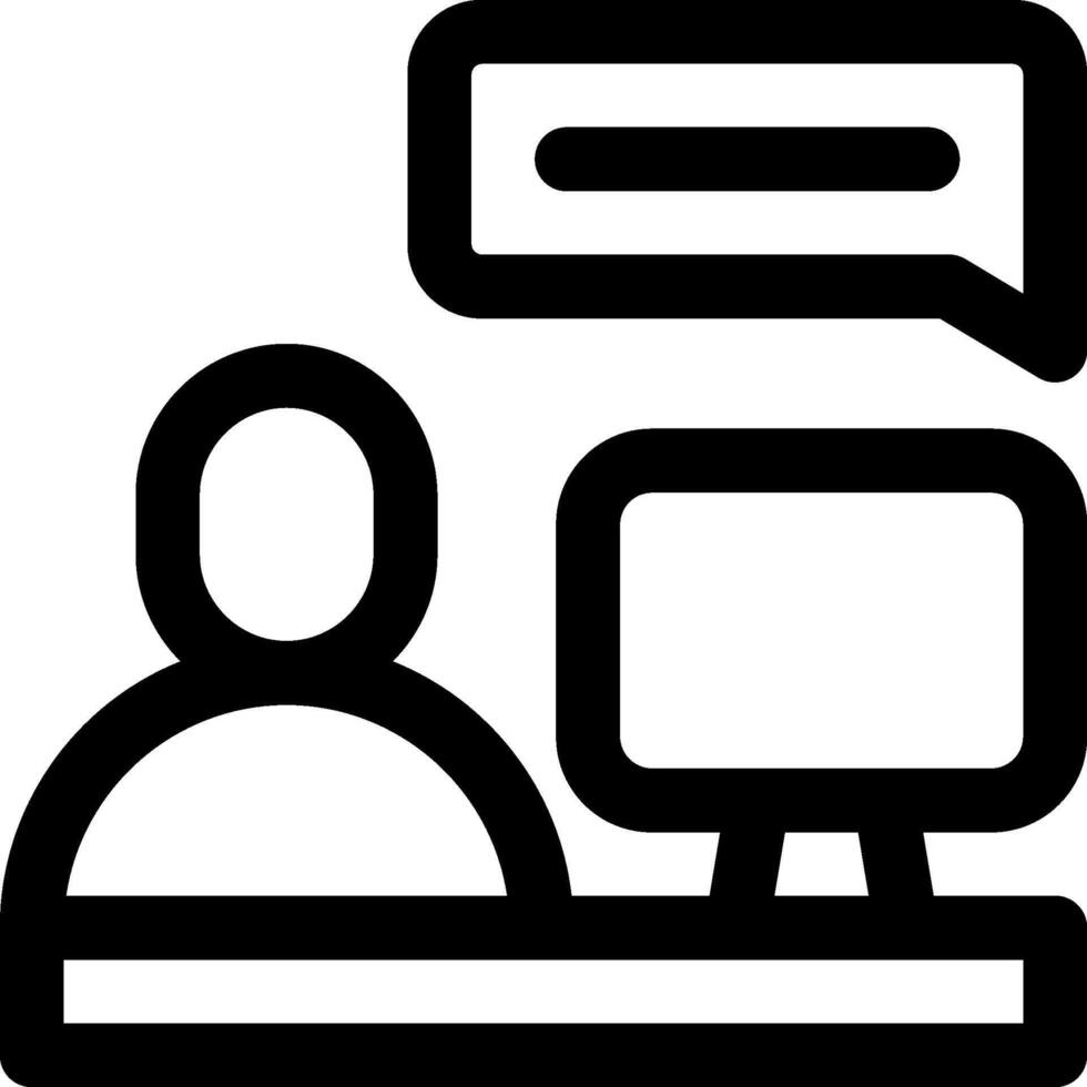 blogger illustration design vector