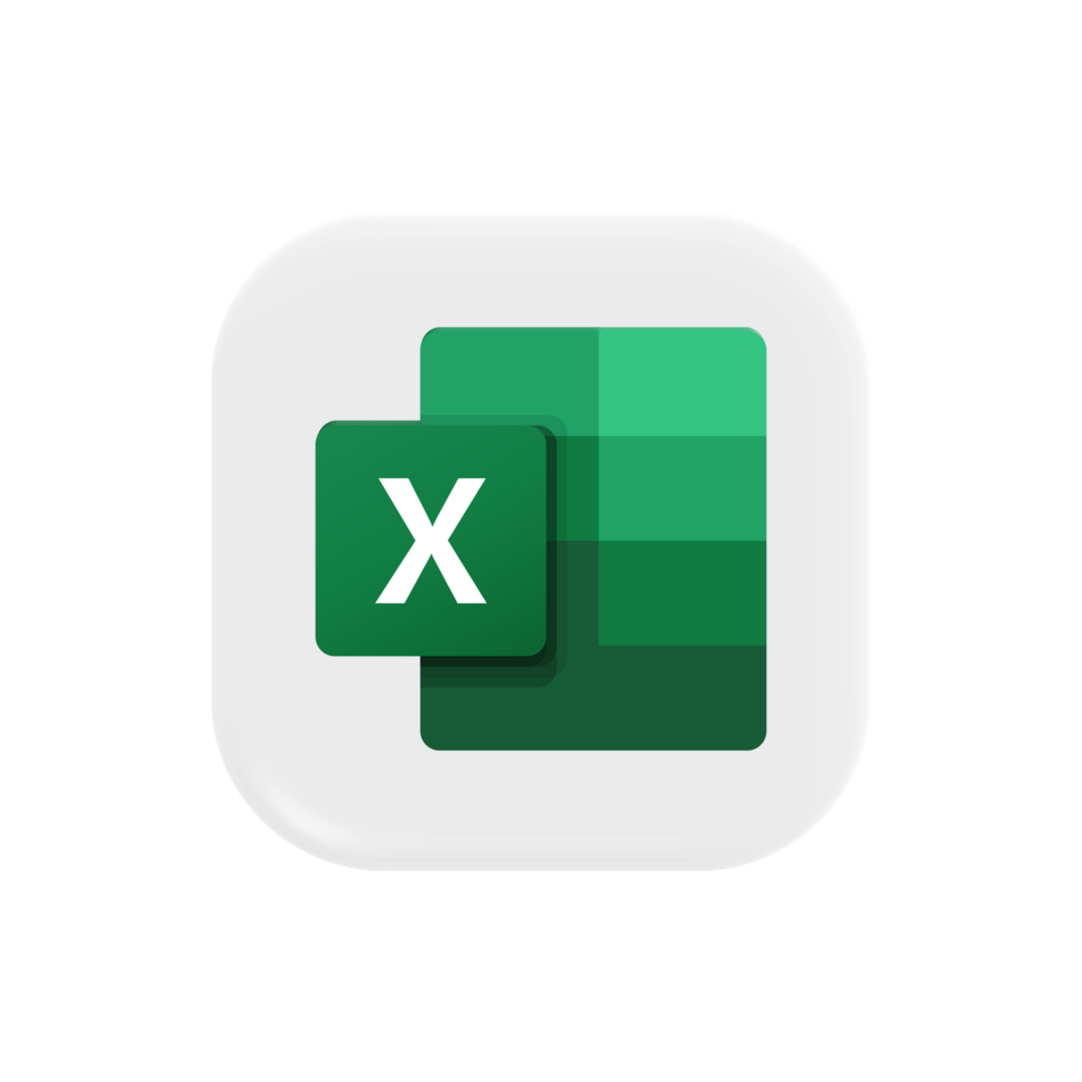 Microsoft excel icon transparent background png