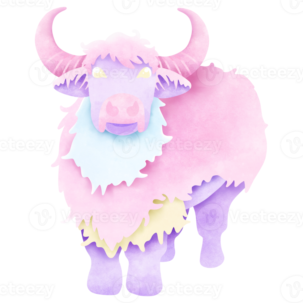 The yak is also known as the Tartary png