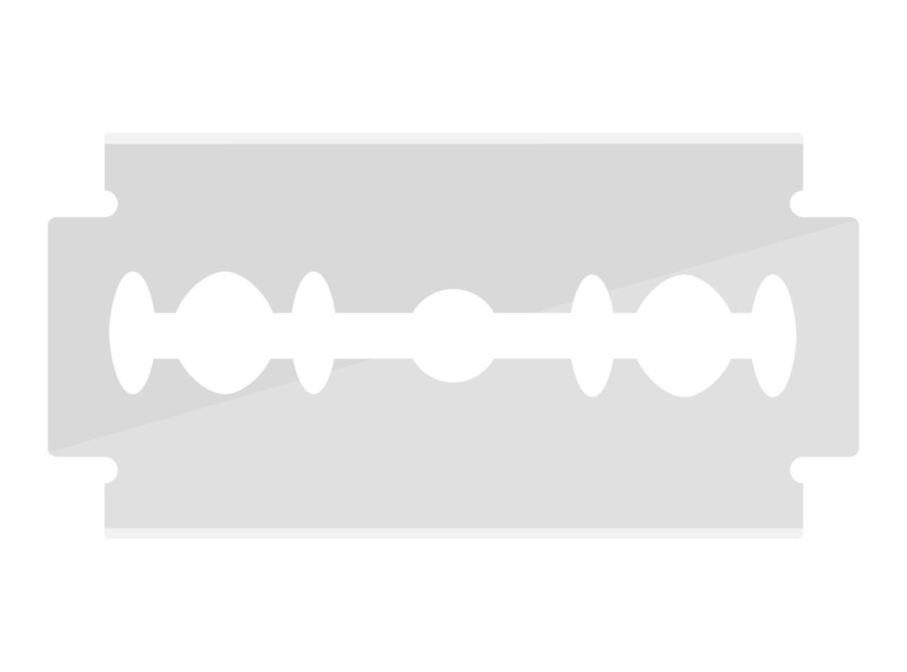 razor for shaving flat style illustration isolated on white background vector