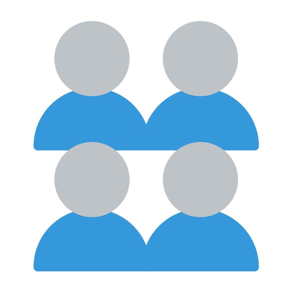 a group of people with one person in the middle vector
