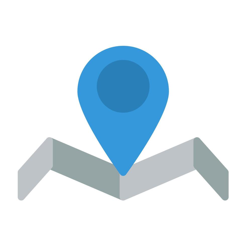map pin icon vector