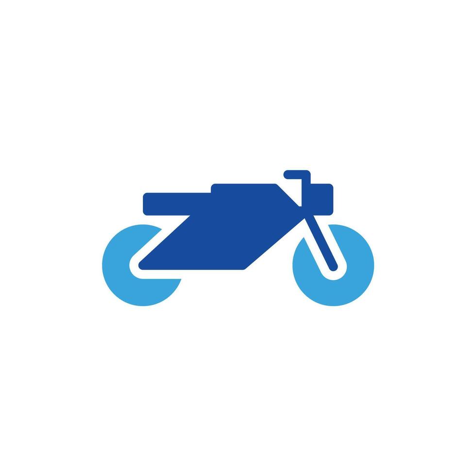 motorcycle icon illustration vector