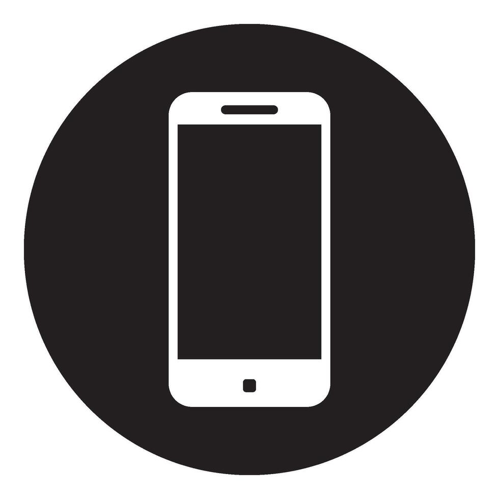 hand phone icon design vector