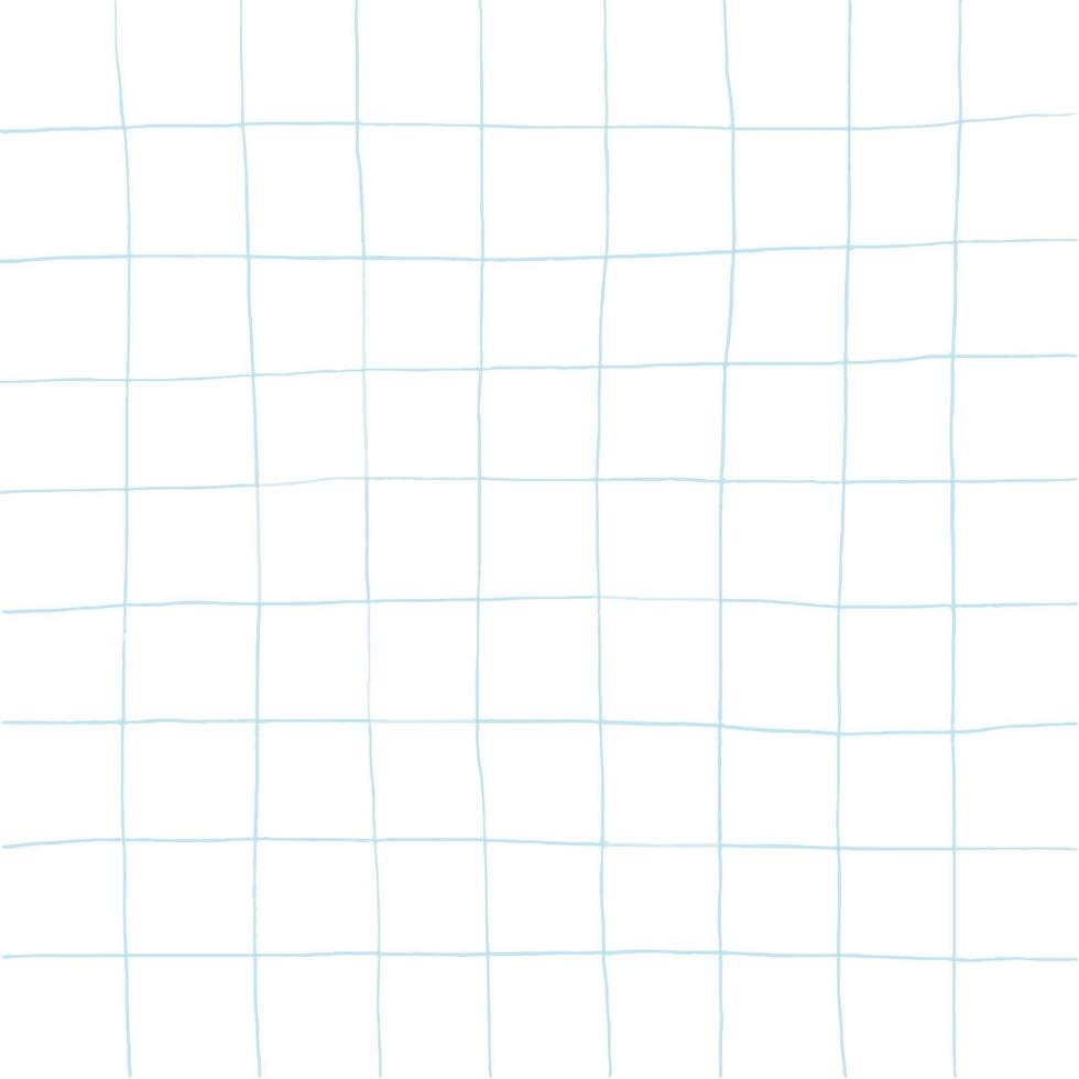 doodle hand drawn grid lines background vector
