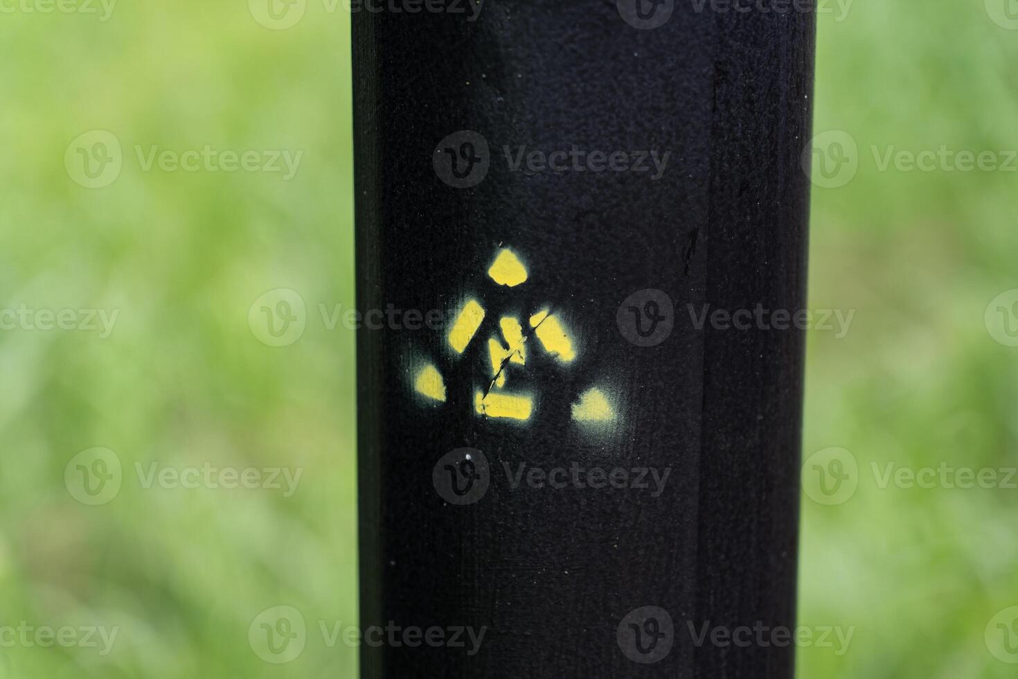 High voltage designations. Symbol of electrical danger photo