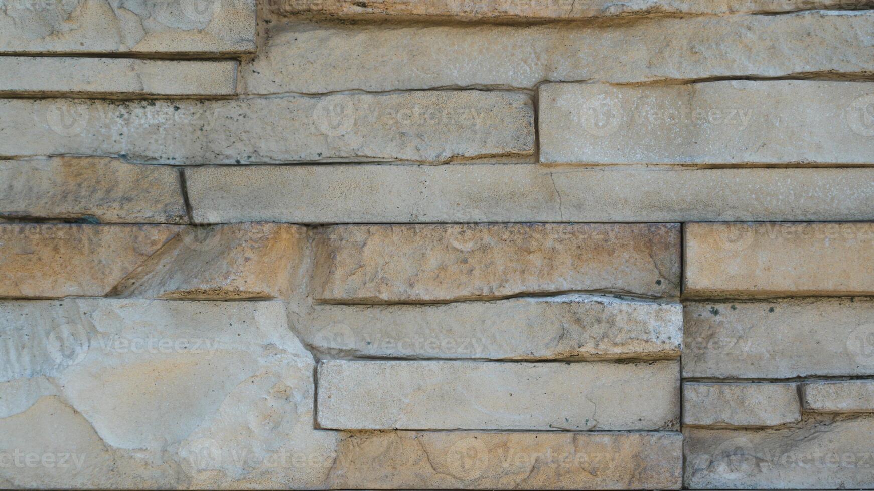 The brickwork is an imitation of an old stone photo