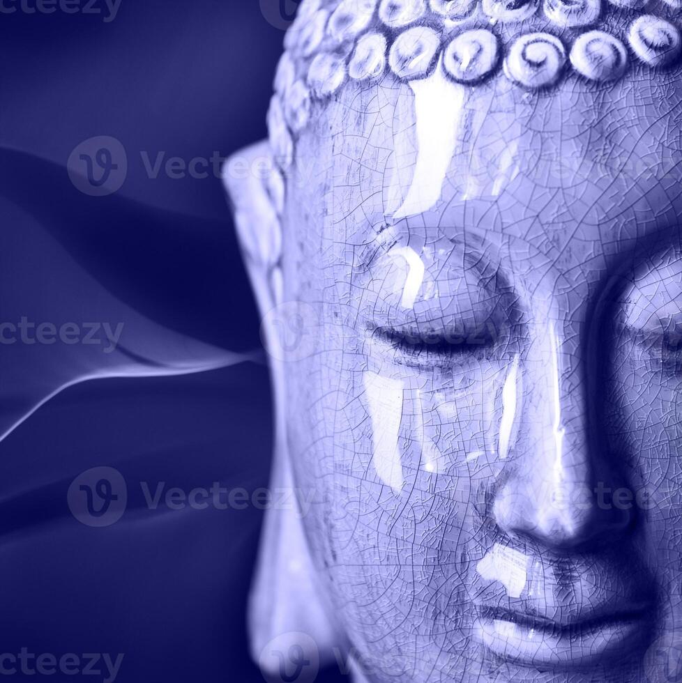 Buddha close up portrait photo