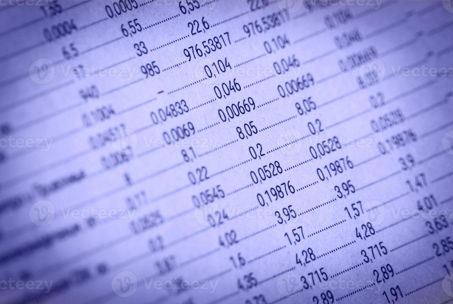 Business financial report photo