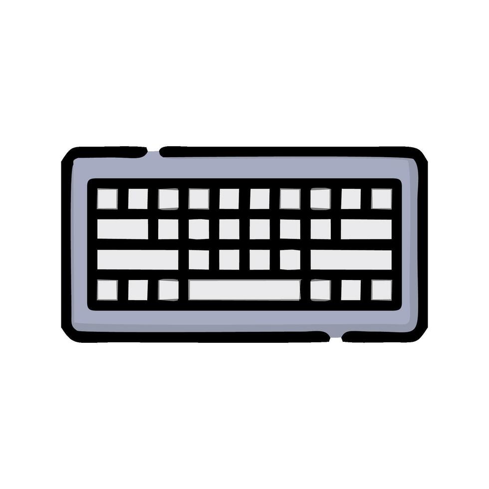 computer keyboard icon illustration design illustration vector