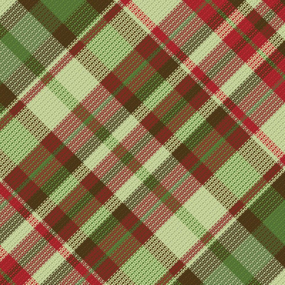 Tartan or plaid night color pattern. vector