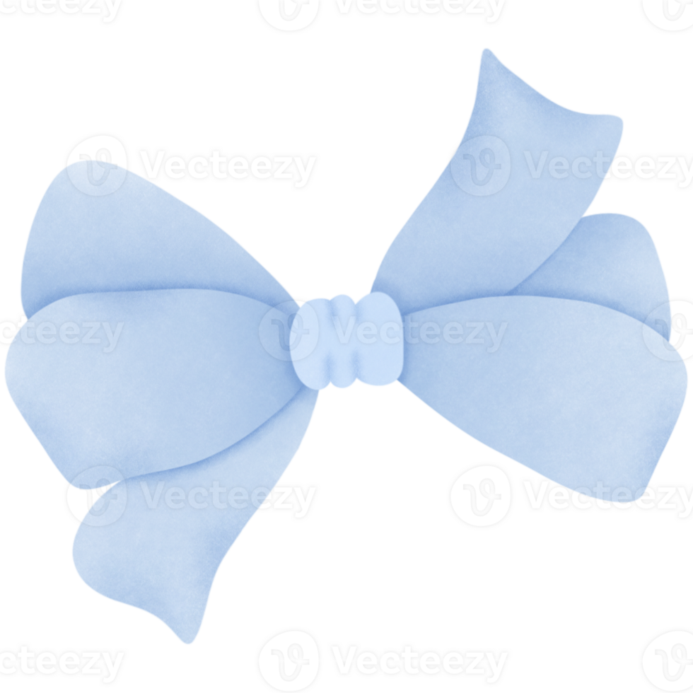small blue bow png