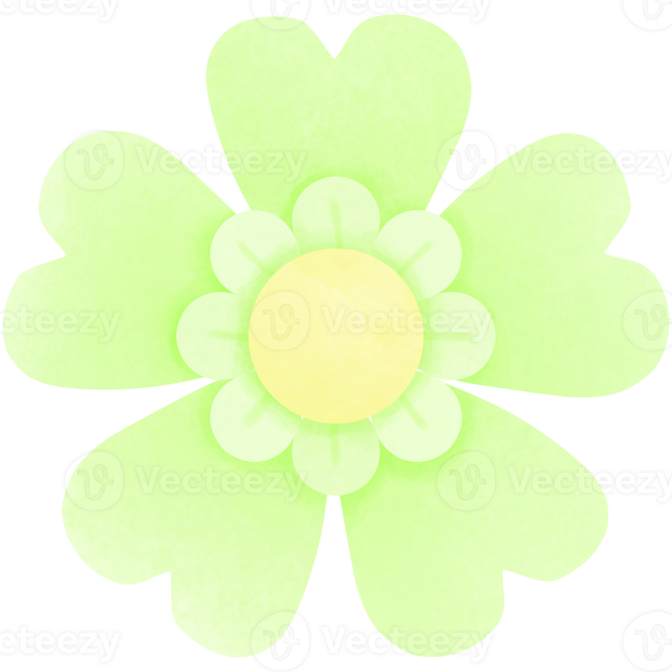 light green flowers png