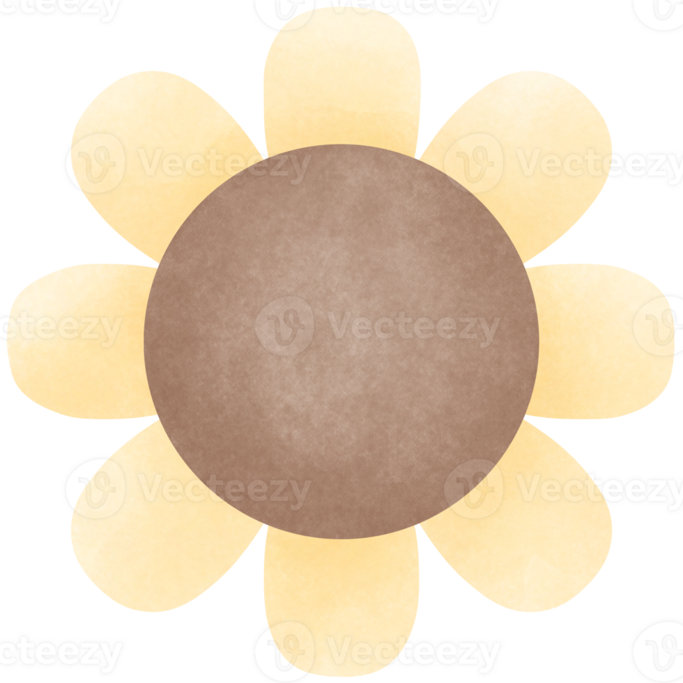 Super cute sunflower png