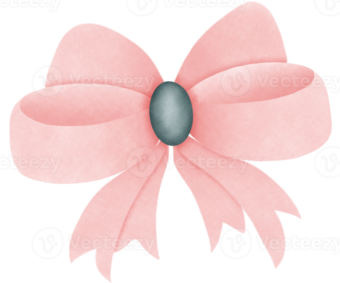 Bow or Ribbon pink diamond dark gray png