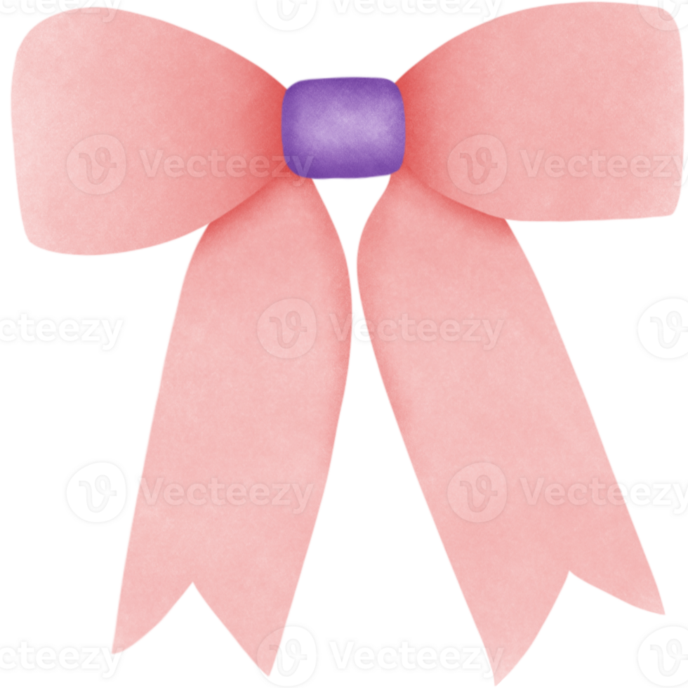 Bow or Ribbon pink diamond purple png