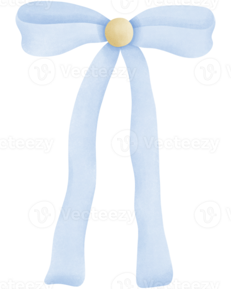 Blue ribbon diamond yellow png